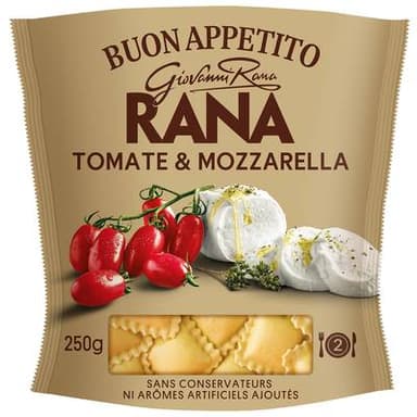 Giovanni Rana Ravioli Tomate & Mozzarella, 250g