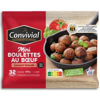 Convivial Mini Boulette à la Tomate, 480g