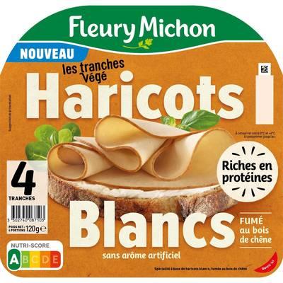 Fleury Michon - Tranches Végétales Haricots Blancs Fumées
