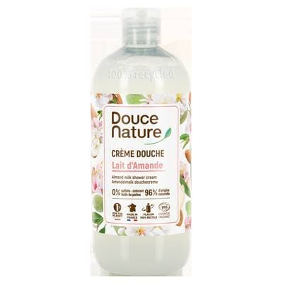 Douce Nature Crème de Douche lait d'Amande Cosmébio, 500ml