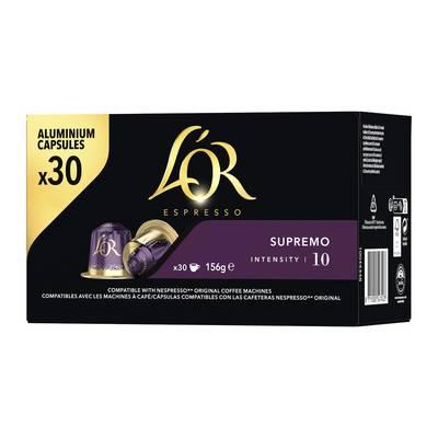 L'or Espresso - Café Compatibles Nespresso Supremo Intensité 10