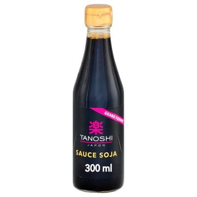 Tanoshi - Japon Sauce Soja Salée Japonaise, 30cl