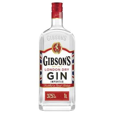 Gibson's London Dry Gin 37,5°, 1L