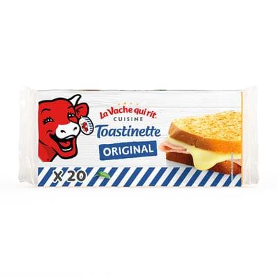 La vache qui rit Fromage Fondu Croque Monsieur, 20 tranchettes - 340g