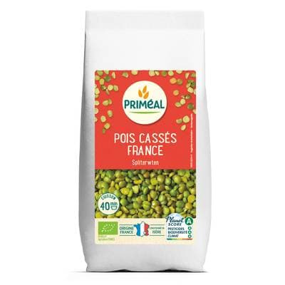 Priméal Pois Cassés, Bio, 500g