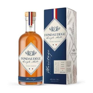Fondaudege Whisky pure malt de France  40°, 70cl