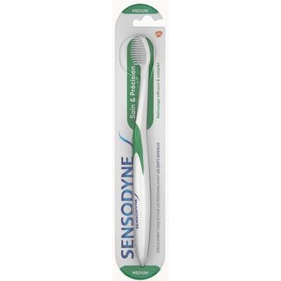Sensodyne Brosse à dents Précision dents sensibles Medium, 1 brosse à dents