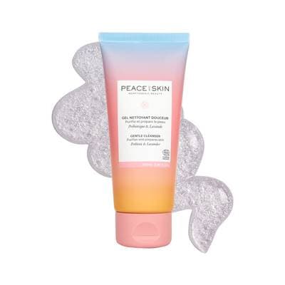 3760316590004 - Peace & Skin - Gel Nettoyant douceur- Prébiotique & Lavande