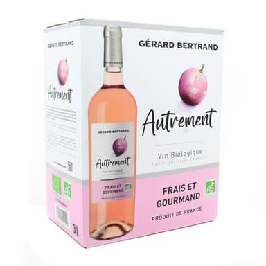 Vin De France rosé Gérard Bertrand, cuvée Gio Bio, Bag in box 3L