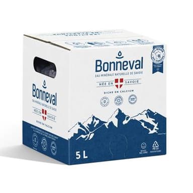 Bonneval Eau minérale naturelle, 5L