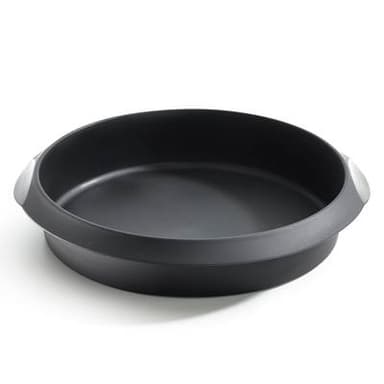 Lékué Moule à gâteau rond en silicone, 24 cm