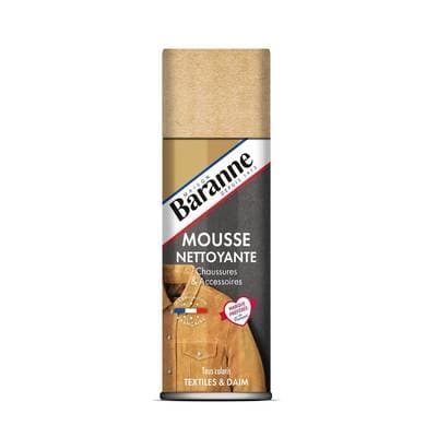 Baranne Mousse nettoyante Chaussure & Accessoire, 200ml
