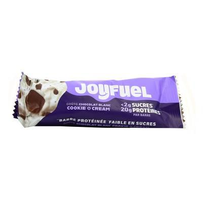 Joyfuel - Barre protéinée Chocolat Blanc et Cookie Cream