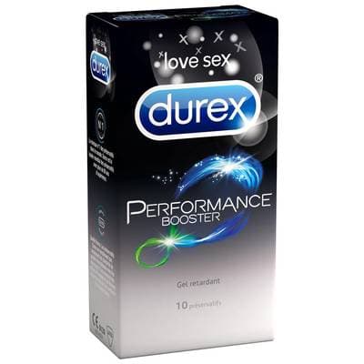 Durex Préservatifs performance booster, 10  pièces