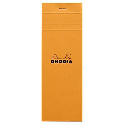 Rhodia Un Bloc notes 7.4 x 21 cm petits carreaux N°8, 160  pages