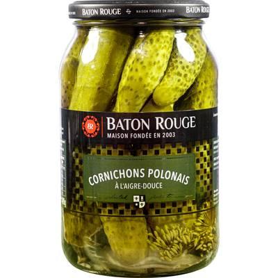 Baton rouge - Cornichons Polonais à l'Aigre Douce