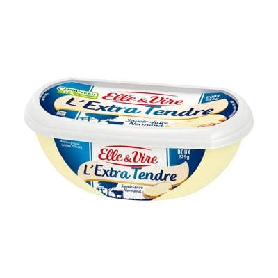 Elle&Vire Beurre doux Extra Tendre, 225g