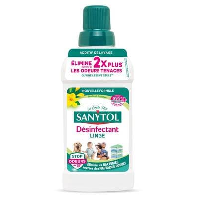 Sanytol Désinfectant linge stop odeur envolée de printemps, 500ml