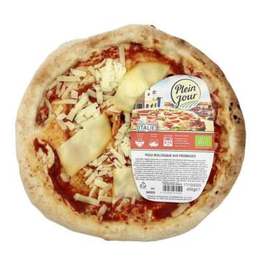 Plein Jour Pizza Biologique aux Fromages, 400g
