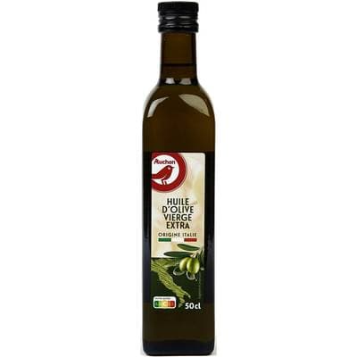 Auchan Huile d'Olive vierge extra originie Italie, 50cl