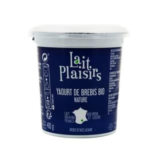 Lait Plaisirs Yaourt bio de brebis, 400g