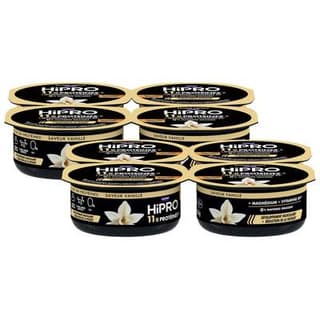 HiPRO Yaourt Vanille Protéiné 0%mg, Lot de 2 - 4x120g
