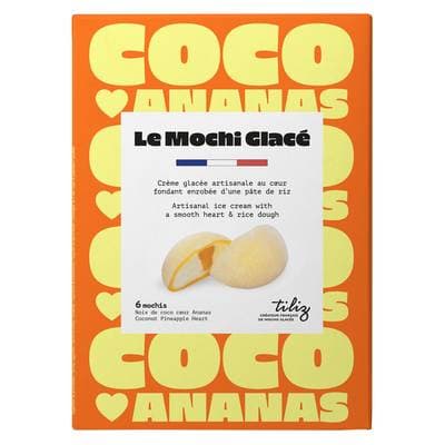 Le Mochi Glacé Mochi glacé coco cœur ananas, 210g