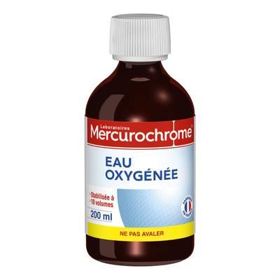 Mercurochrome - Eau oxygénée