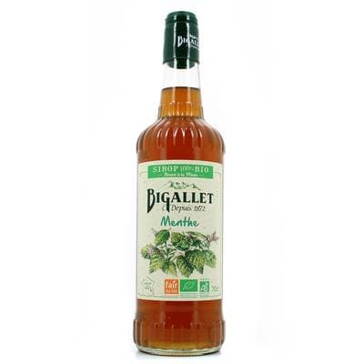 Bigallet Sirop de Menthe BIO, 70cl
