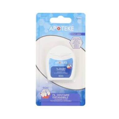 Apoteke Fil dentaire expansible 50m, 1 pièce