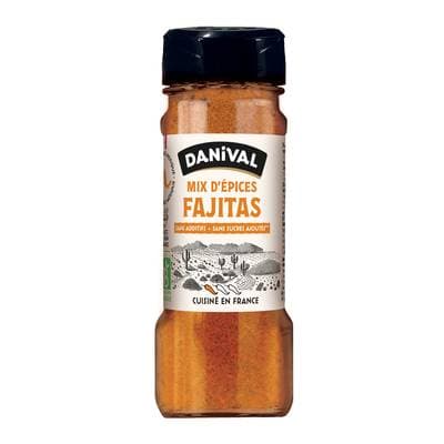 Danival Mix épices fajitas bio, 50g