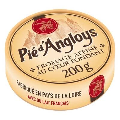 Le Pié d'Angloys Fromage crémeux et affiné 30%mg, 200g