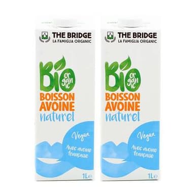 The Bridge Boisson à l'avoine bio, Lot de 2x1L