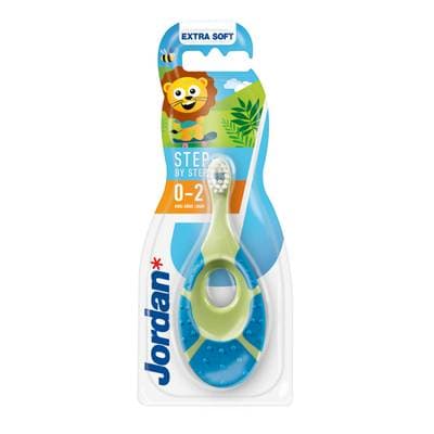 Jordan Brosse à dents Extra Souple Bébé 0-2 Ans, 1 brosse à dent