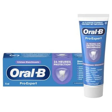 Oral B Dentifrice Pro-expert Cristaux Blanchissants, 75ml