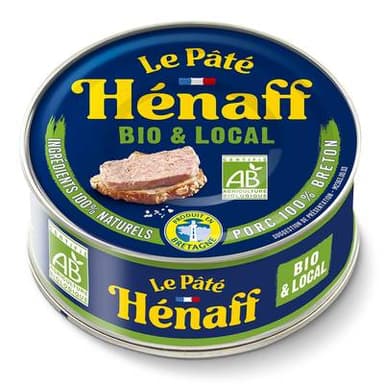 Henaff Pâté Bio, 154g
