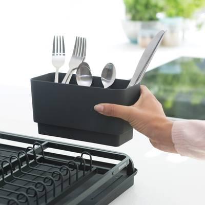 8710755117404 - Brabantia - Egouttoir à vaisselle Dark Grey
