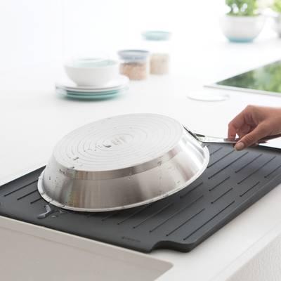 8710755117404 - Brabantia - Egouttoir à vaisselle Dark Grey