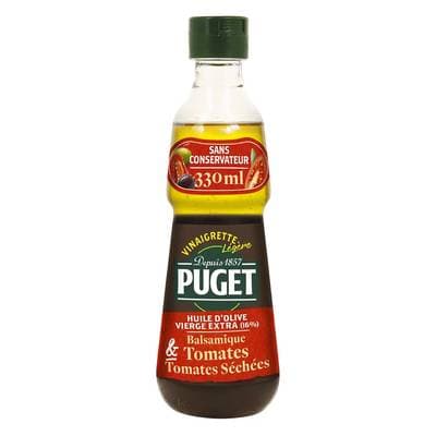 Puget Vinaigrette légère huile d'olive, vinaigre balsamique et tomates séchées, 33cl