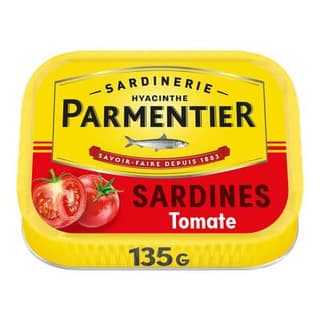 Parmentier Sardines à la Tomate en conserve, 135g
