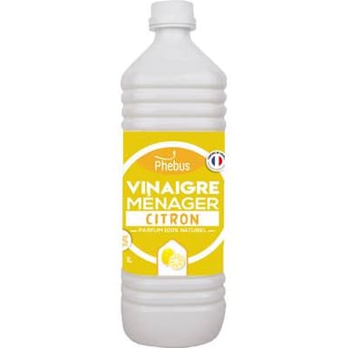 Phébus Vinaigre de nettoyage 9,5° senteur citron, 1L