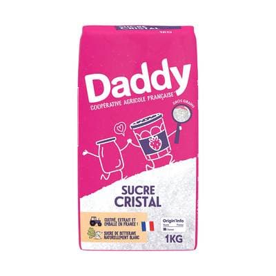 Daddy Sucre Cristal Sachet, 1kg