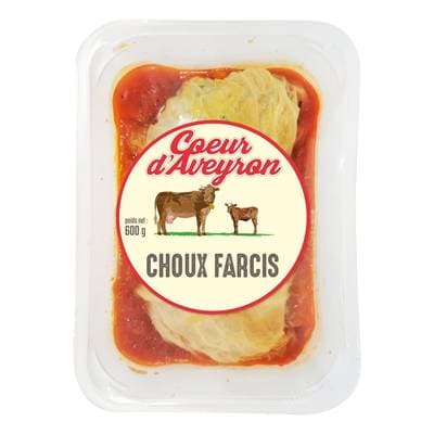 Coeur D'Aveyron Choux Farcis, 600g