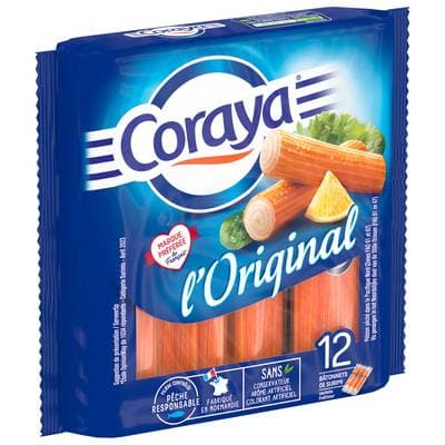 Coraya Surimi, L'original, 12 bâtonnets - 180g