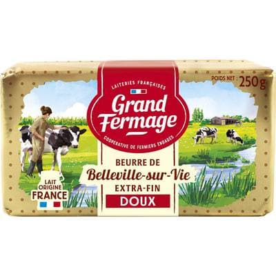 Grand Fermage Beurre doux, 250g