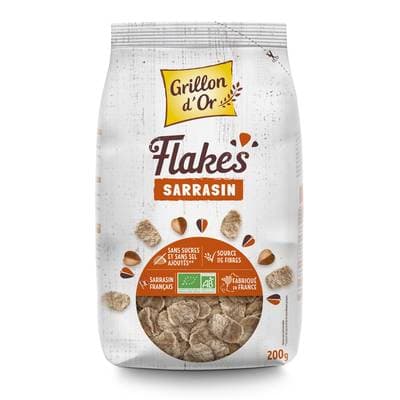 Grillon Or Corn Flakes au Sarrasin BIO, 200g