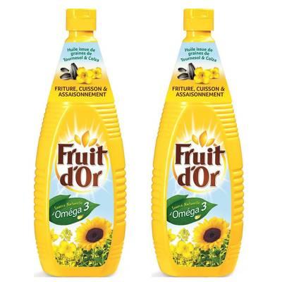 2050000101205 - Fruit d'Or - Huile Oméga 3 et 6 - Colza et Tournesol