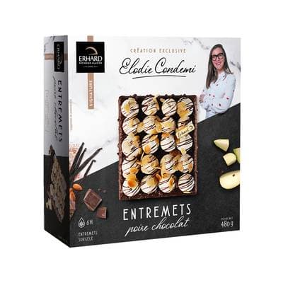Erhard Entremets poires chocolat, 480g