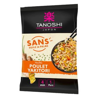 3229820801605 - Tanoshi - Japon - Nouilles Instantanées Poulet Yakitori 