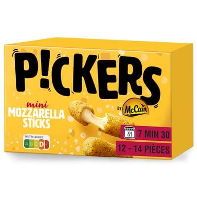 Pickers Mini Mozzarella sticks, 230g